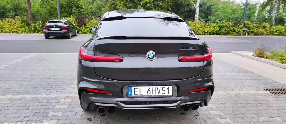 BMW X4 M cena 437205 przebieg: 69200, rok produkcji 2021 z Łódź małe 254